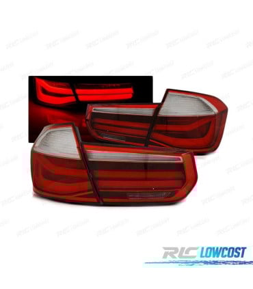 PILOTOS BMW F30 11-15 LED ROJO AHUMADO