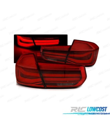 PILOTOS BMW F30 LED BAR TUBE LIGHT ROJOS