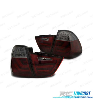 PILOTOS LED BMW E91 TOURING 08-12 ROJO AHUMADO