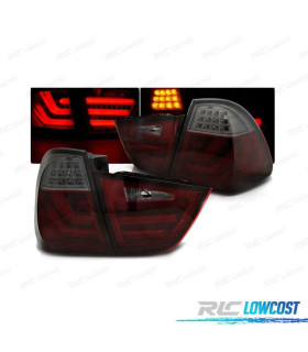 PILOTOS LED BMW E91 TOURING 08-12 ROJO AHUMADO