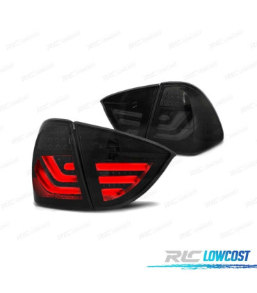 PILOTOS LED BAR PARA BMW E91 05-08 NEGRO AHUMADO