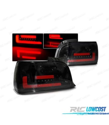 PILOTOS LED PARA BMW E36 90-99 COUPE CABRIO AHUMADO BAR LED