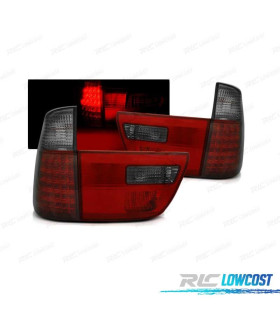 PILOTOS LED BMW X5 E53 99-06 ROJO AHUMADO