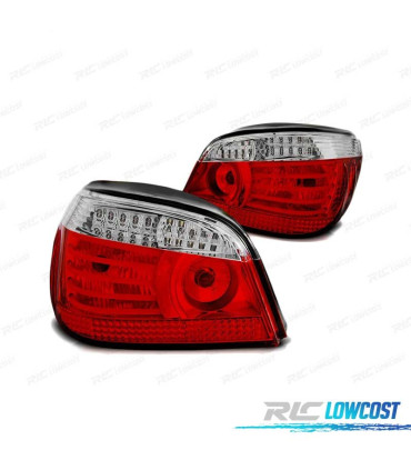 PILOTOS LED BMW E60 03-07 ROJO CRISTAL