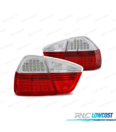 PILOTOS LED BMW E90 05-08 LED ROJO BLANCO