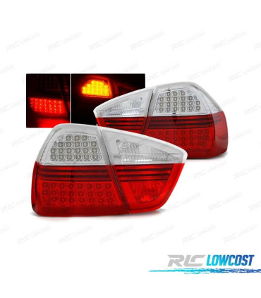 PILOTOS LED PARA BMW E90 05-08 LED ROJO BLANCO