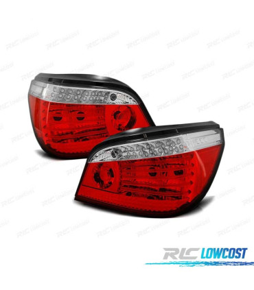 PILOTOS BMW E60 03-07 ROJO BLANCO LED