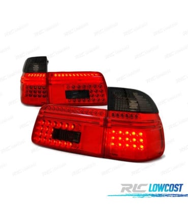 PILOTOS LED BMW E39 97-00 TOURING ROJO AHUMADO LED