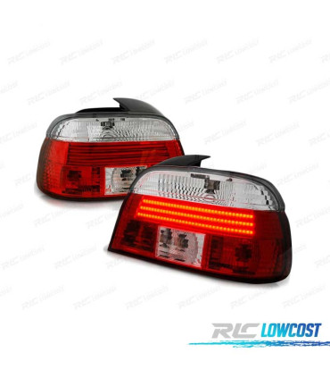 PILOTOS LED BMW SERIE 5 E39 LIMOUSINE 95-00 ROJO