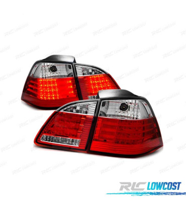 PILOTOS LED BMW E61 04-07 TOURING ROJO BLANCO LED