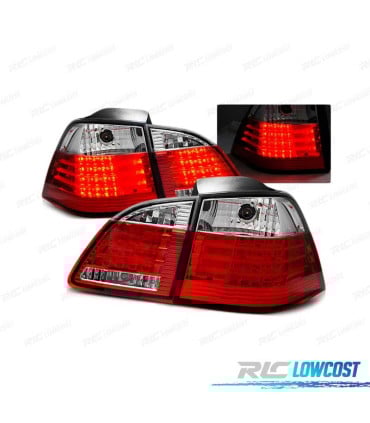 PILOTOS LED BMW E61 04-07 TOURING ROJO BLANCO LED