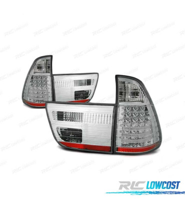 PILOTOS LED BMW X5 E53 99-03 CROMADOS