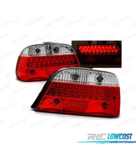 PILOTOS LED BMW E38 94-01 ROJO BLANCO LED EN PAR