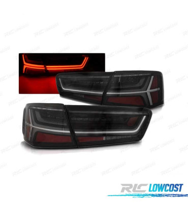 PILOTOS LED PARA AUDI A6 C7 11-14 AHUMADOS