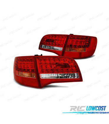 PILOTOS LED AUDI A6 C6 05-08 AVANT ROJO BLANCO LED