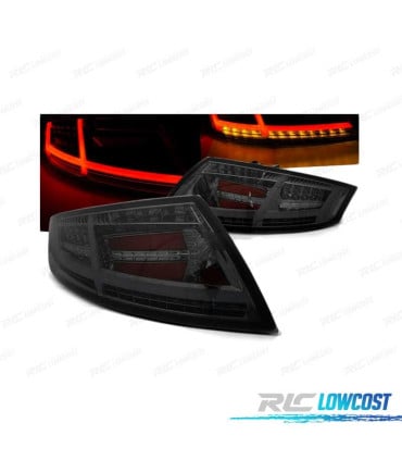 PILOTOS LED BAR AHUMADO INTERMITENTE LED DINAMICO AUDI TT 8J 06-14