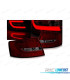 PILOTOS LED BAR ROJO AUDI A6 C6 SEDAN 04-08 AHUMADO 6 PINS