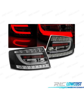 PILOTOS LED AUDI A6 C6 SEDAN 04-08 NEGRO LED 6PIN