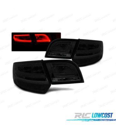 PILOTOS LED BAR AUDI A3 8PA SPORTBACK 04-08 AHUMADOS