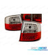 PILOTOS AUDI A6 AVANT 97-04 LED ROJO CRISTAL