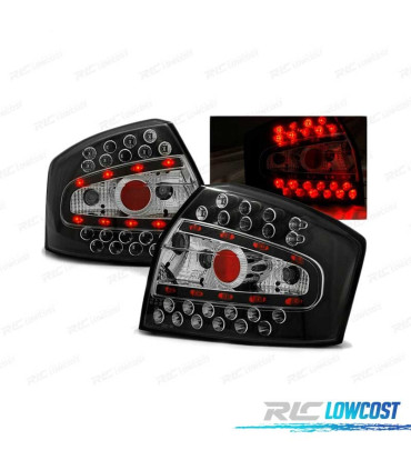 PILOTOS LED AUDI A4 8E 00-04 SEDAN NEGRO LED