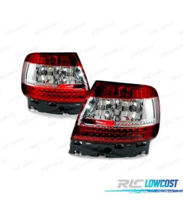 PILOTOS AUDI A4 B5 94-00 LED ROJO BLANCO