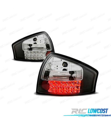 PILOTOS AUDI A6 97-04 NEGRO LED