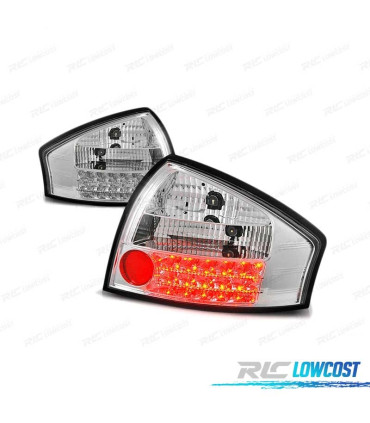 PILOTOS LED AUDI A6 97-04 CROMADO LED