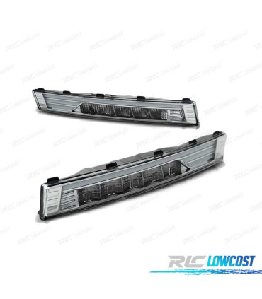 FAROS LUZ DIURNA VOLKSWAGEN VW PASSAT B6 05-10 LUZ DIURNA DELANTERA CROMADO LED