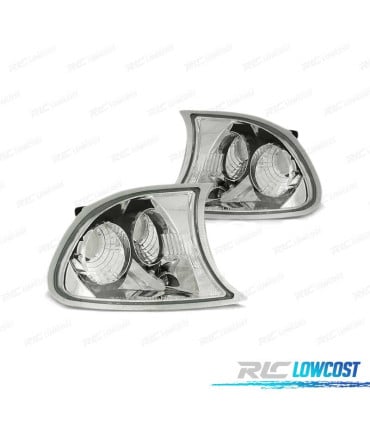 INTERMITENTES FRONTALES BMW E46 99-01 COUPE CROMADO