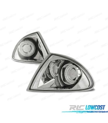 INTERMITENTES FRONTALES BMW E46 98-01 CROMADO