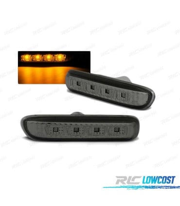 INTERMITENTES LATERALES LED BMW E46 2D 4D 98-01 AHUMADO LED