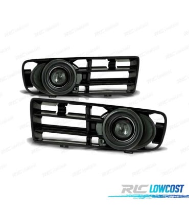 FAROS ANTINIEBLA VOLKSWAGEN VW GOLF 4 NEGRO + REJILLA