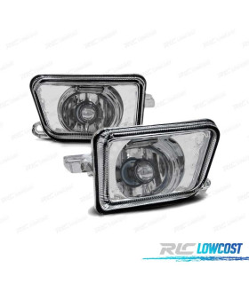FAROS ANTINIEBLA PARA VOLKSWAGEN VW GOLF 2 83-91 CROMO