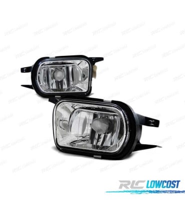 FAROS ANTINEBLAS MERCEDES SLK R170 W203 96-04 CROMO