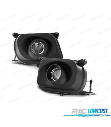 FAROS ANTINIEBLA PARA MERCEDES W210 95-99 NEGRO
