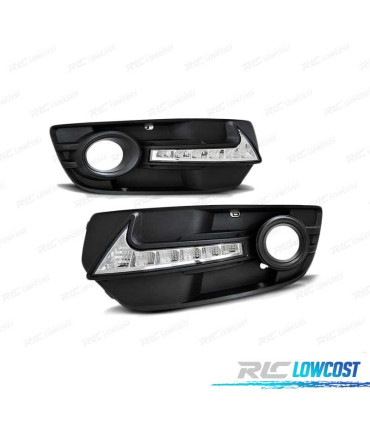 REJILLA ANTINIEBLA FAROS LUZ DIURNA AUDI Q5 08-12 NEGRO