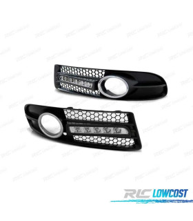 REJILLA LUZ DIURNA AUDI A4 04-08 NEGRO S-LINE