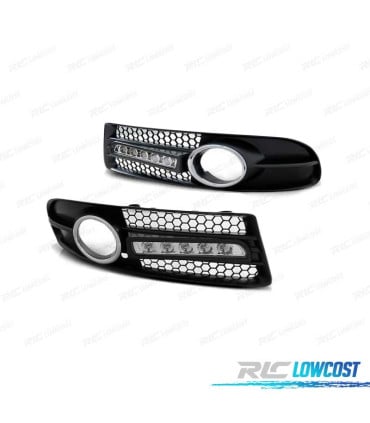 REJILLA LUZ DIURNA AUDI A4 04-08 NEGRO S-LINE
