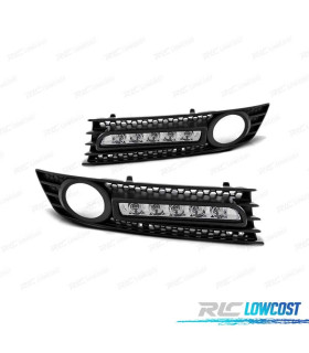 REJILLA LUZ DIURNA AUDI A4 01-04 NEGRO