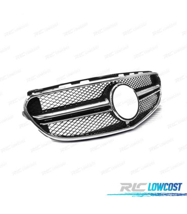 PARRILLA MERCEDES CLASE E W212 13-16 LOOK AMG NEGRO CROMO