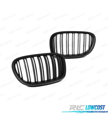 PARRILLAS BMW F01 DOBLES NEGRO MATE