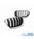 PARRILLA BMW F10 F11 10-16 LOOK M5 NEGRO CROMO