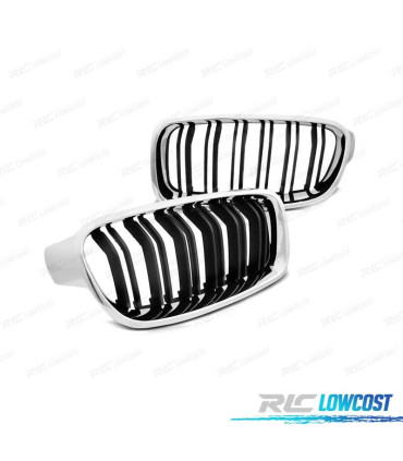 PARRILLA BMW F30 F31 LOOK M3 CROMO NEGRO