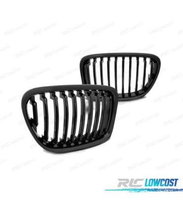 PARRILLAS PARA BMW X1 E84 09-12 NEGRO BRILLO