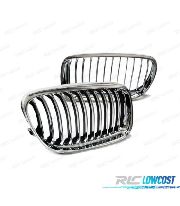 PARRILLAS BMW E90 E91 08-12 CROMO