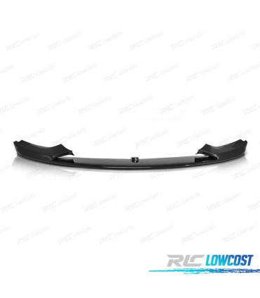 SPOILER LIP FRONTAL BMW F32 F33 F36 LOOK M PERFORMANCE NEGRO BRILLO