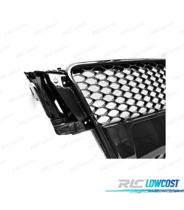 PARRILLA AUDI A5 07-11 LOOK S NEGRO BRILLO