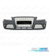 PARAGOLPES DELANTERO AUDI A4 B8 08-11 LOOK RS4 PARRILLA NEGRO SRA PDC