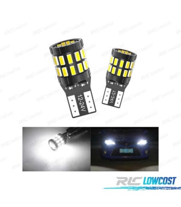 BOMBILLA LED CANBUS H-POWER W5W T10 30LED 300 LM